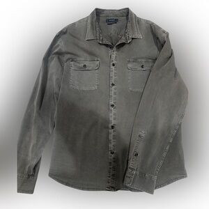 Lucky Brand Charcoal Button Down Shirt